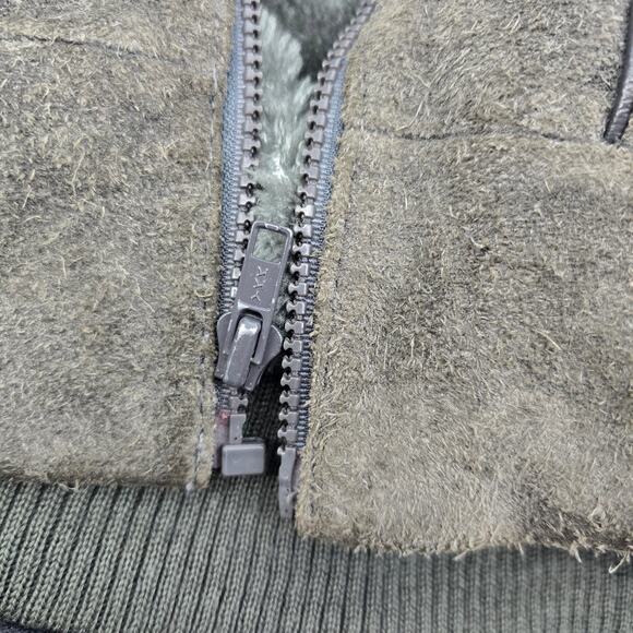 Vintage Geronimo Genuine Leather Bomber Jacket - Picture 8 of 9